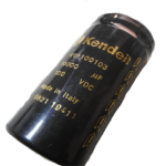 خازن 10000 میکرو فاراد 100 ولت DC کندیل