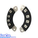 ماژول 3 تایی دیود نعلی 100 آمپر 1200 ولت TECHSEM MXY100/12