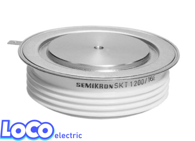 تریستور دیسکی 1200 آمپر 1600 ولت SEMIKRON SKT1200/16